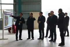 濟(jì)寧市委常委，市政府副市長(zhǎng)、黨組副書記王宏偉蒞臨天意機(jī)械調(diào)研大宗固廢項(xiàng)