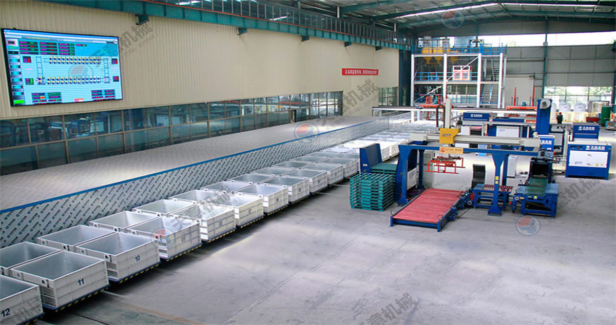 水泥發(fā)泡保溫板生產(chǎn)線